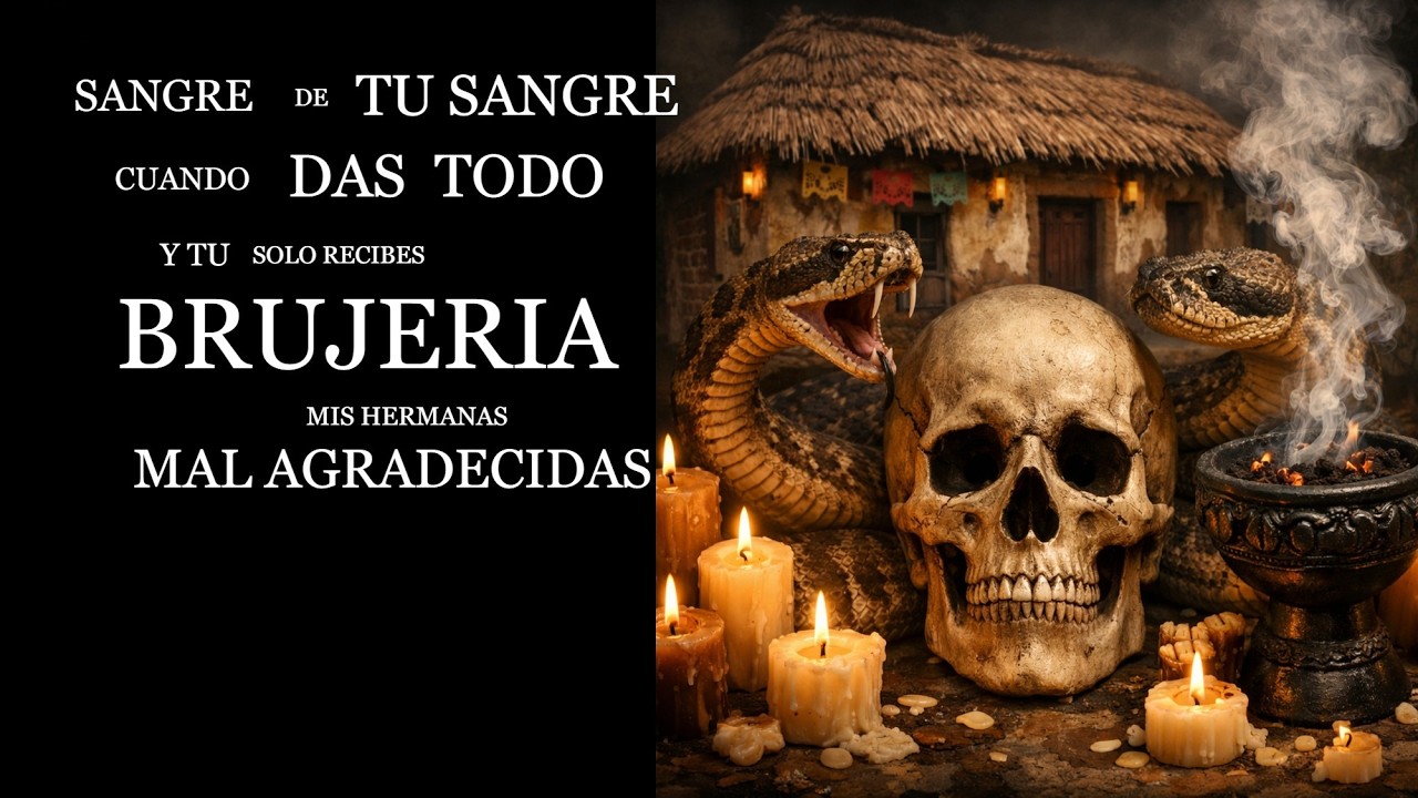 SANGRE DE TU SANGRE Cuando das todo y tu solo recibes brujería  mis hermanas mal agradecidas