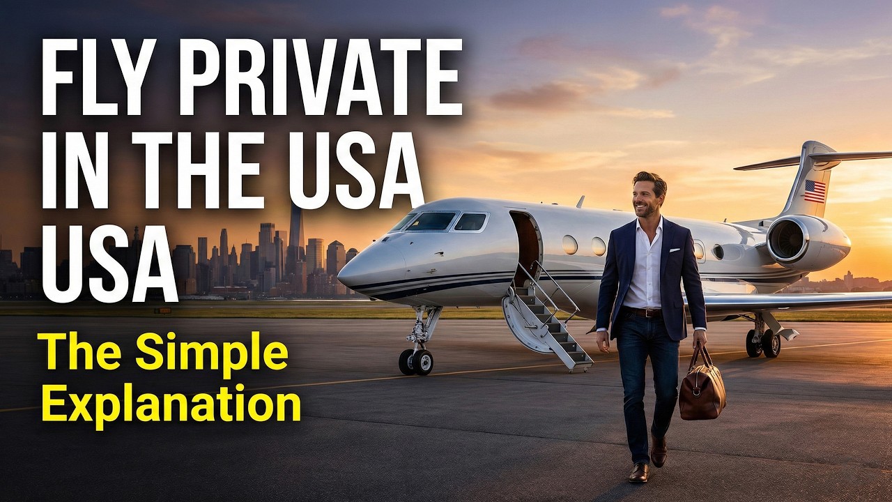 How to Charter a Private Jet in the USA | A Simple Explanation