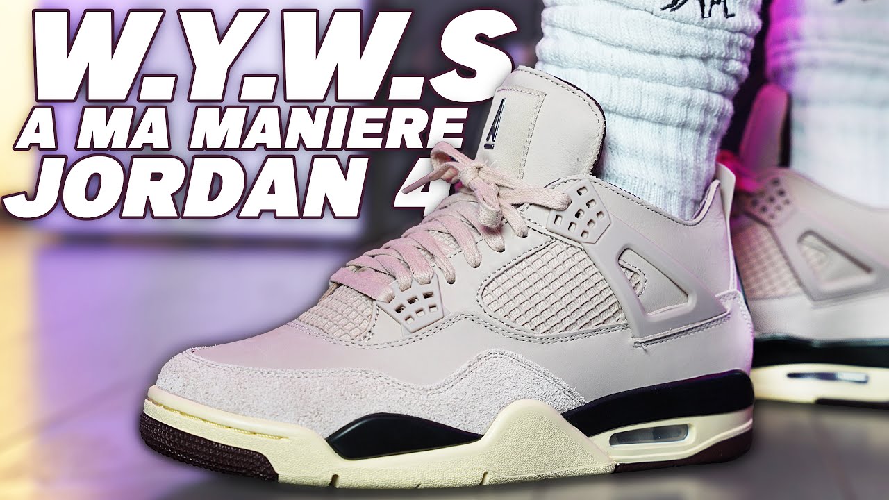 A Ma Maniere Jordan 4 While You Were Sleeping Review ! 🔥