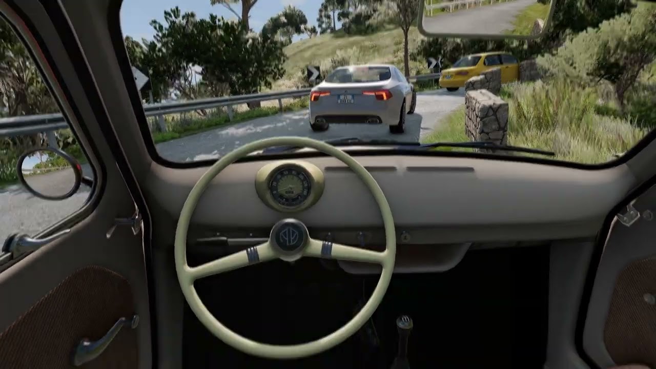 BeamNG.drive Freeroam: Italy - 1957 Autobello Piccolina 110