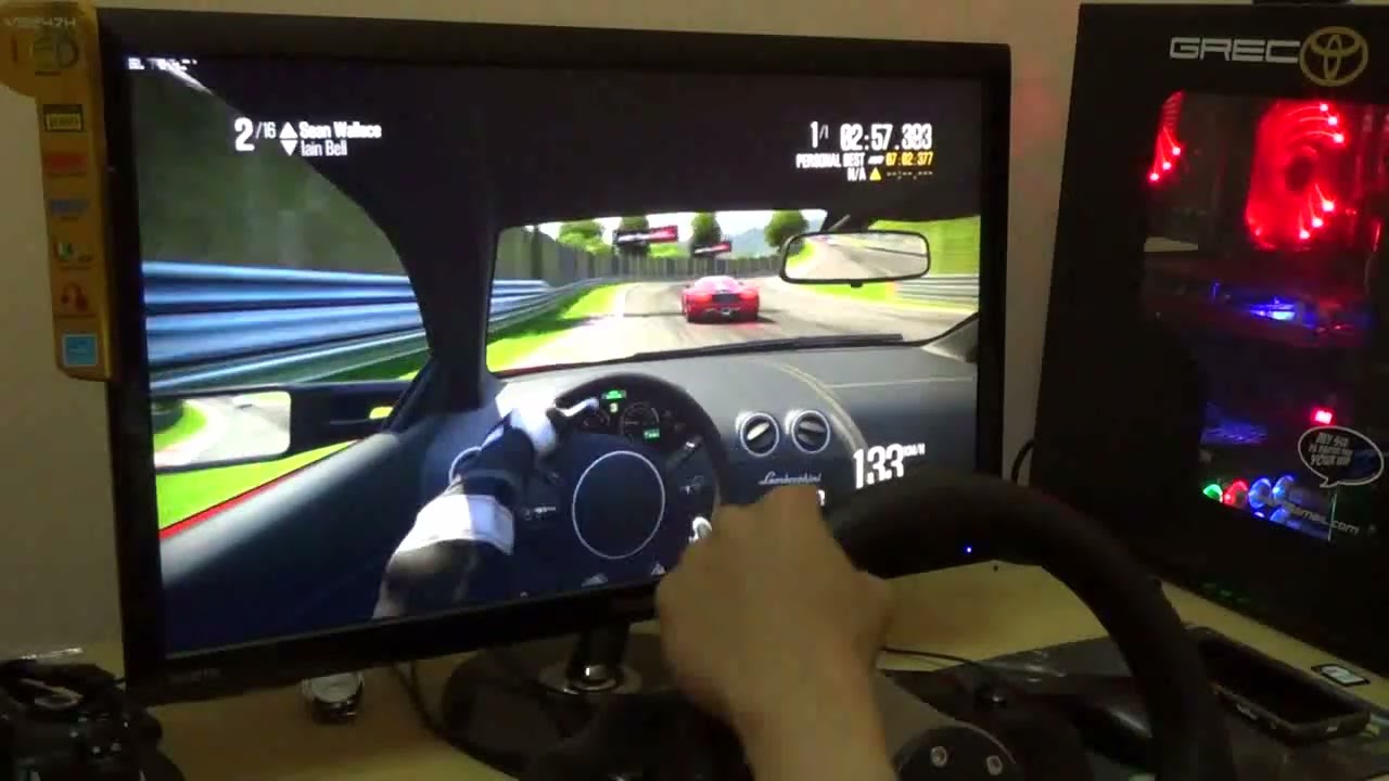 Need for Speed Shift 2 Unleashed Nurburgring - Logitech G27