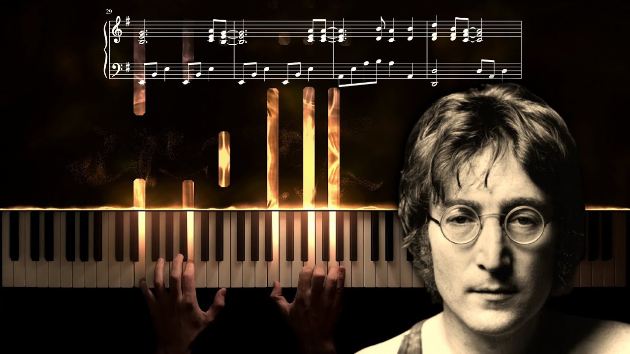 The Beatles − Now And Then − Piano Cover + Sheet Music