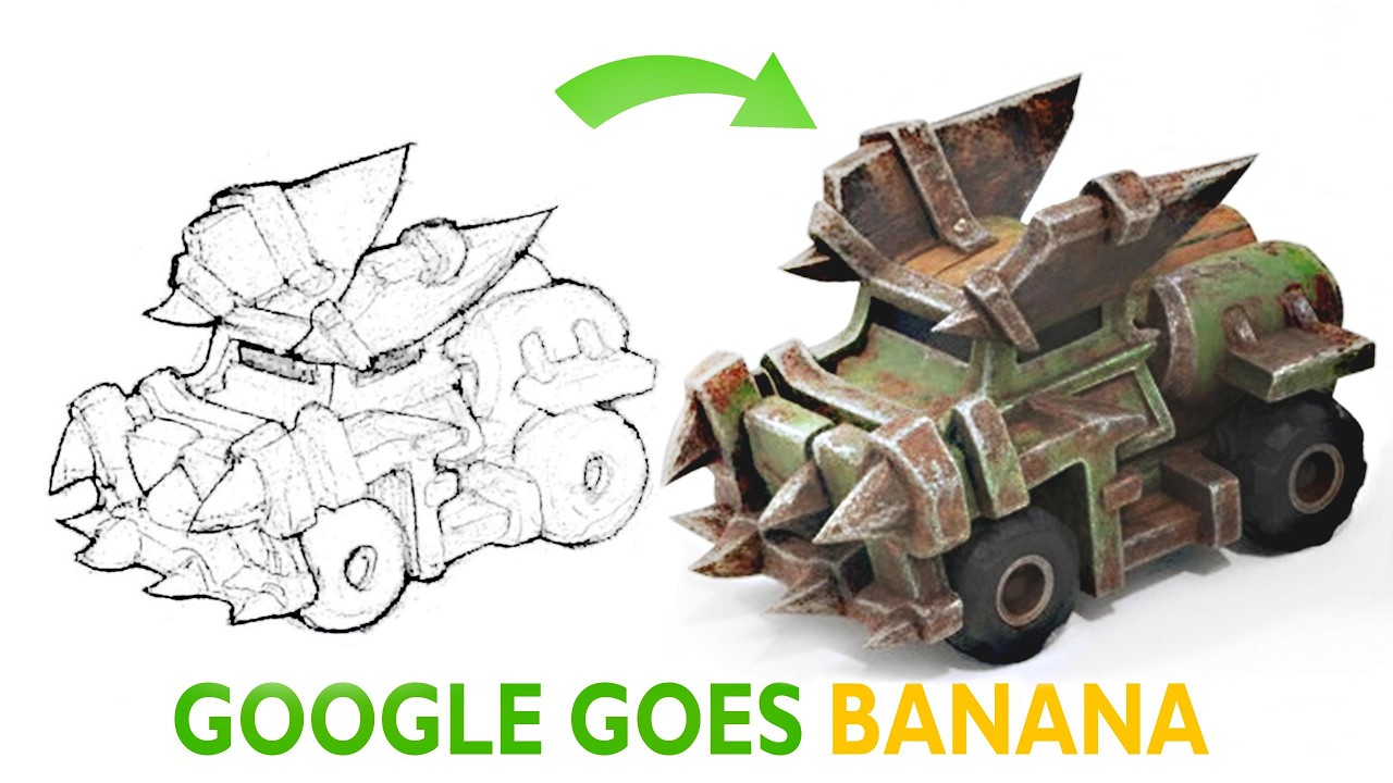 Testing Google NanoBanana for Concept Artists – Game Changer?