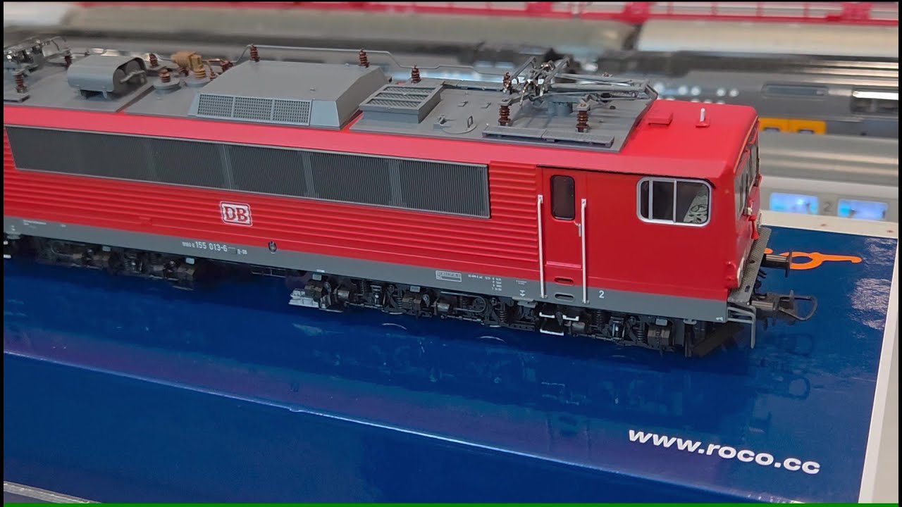 Modelleisenbahn H0 Neuzugang Vorstellung New Loco Introduction Roco 155 DBAG #moba #modeltrains