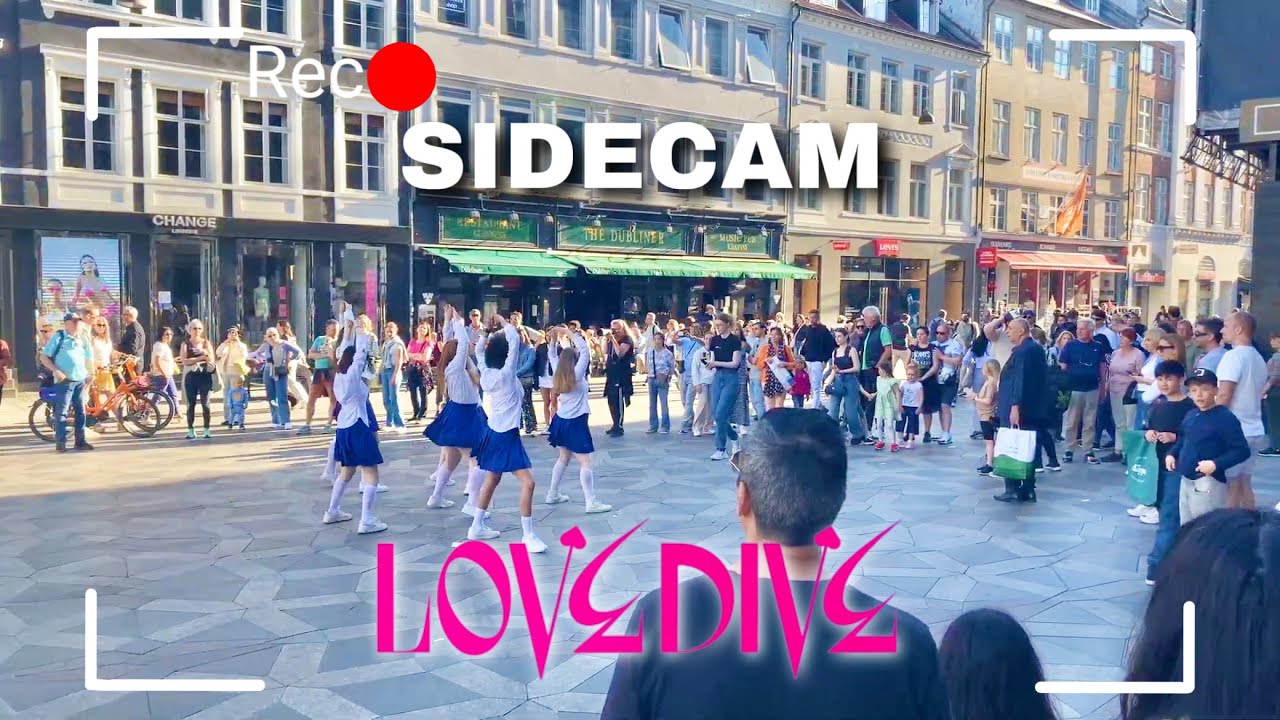 [KPOP IN PUBLIC, SIDECAM] LOVE DIVE - IVE Dance Cover from Denmark [ONETAKE] | CODE9 DANCE CREW