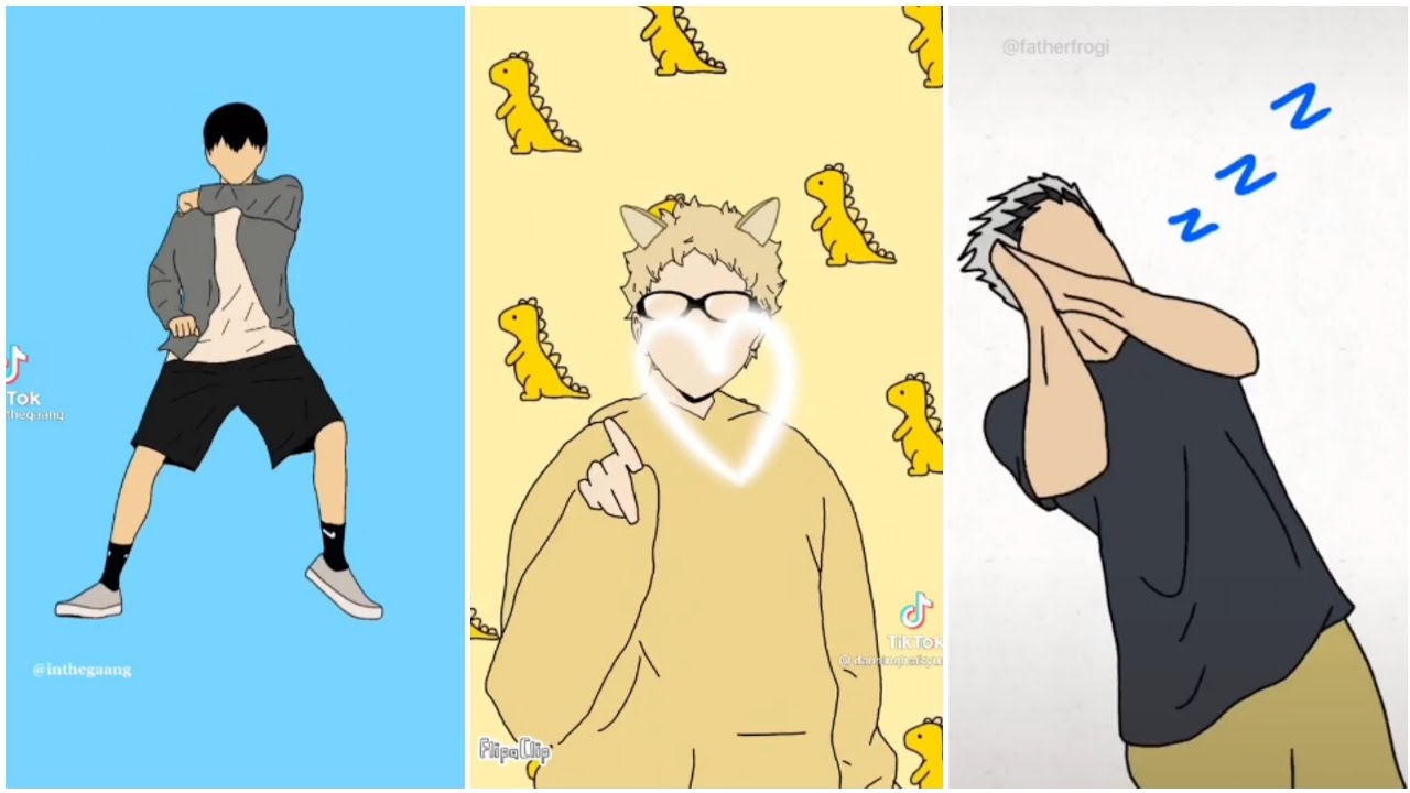 Haikyuu Tiktok Dance Animation Compilation (pt 2)🌻