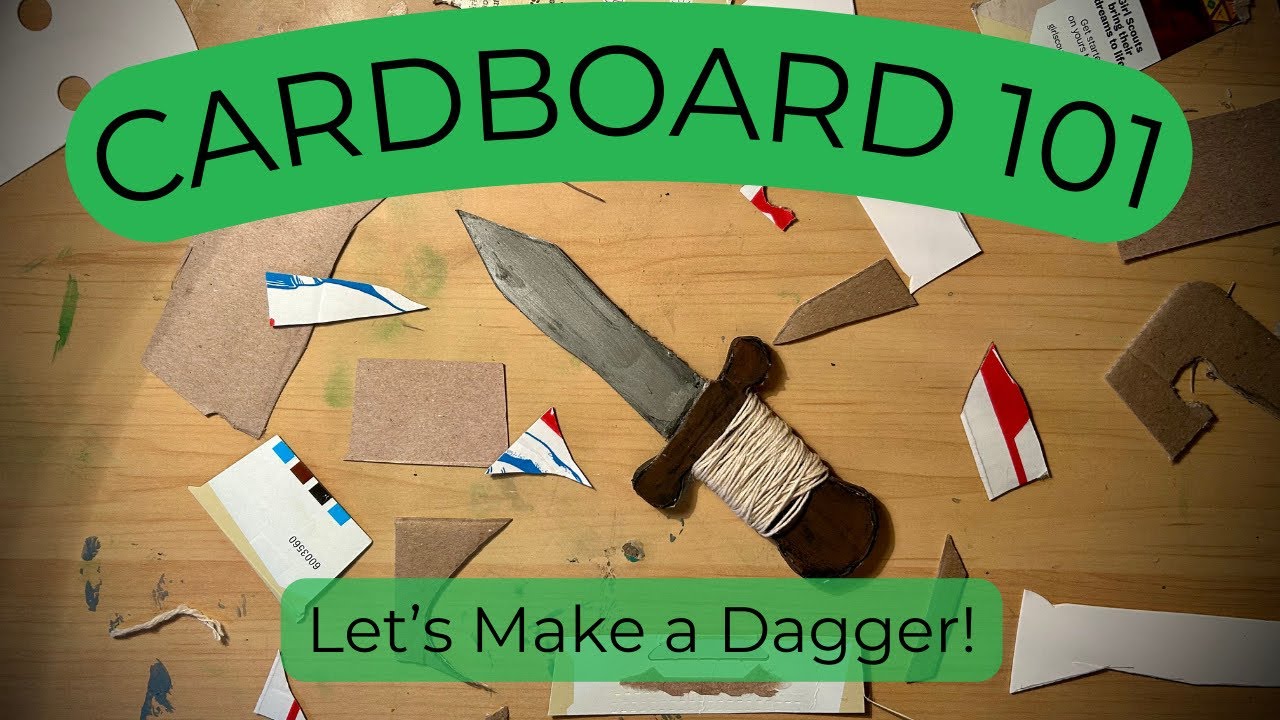 CARDBOARD 101: Tips and Tricks for Prop Making