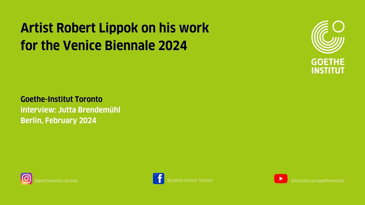 Interview: Robert Lippok @ Venice Art Biennale 2024