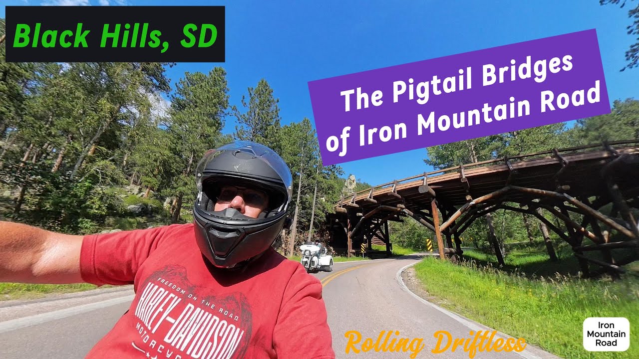The Pigtail Bridges of Iron Mountain Road