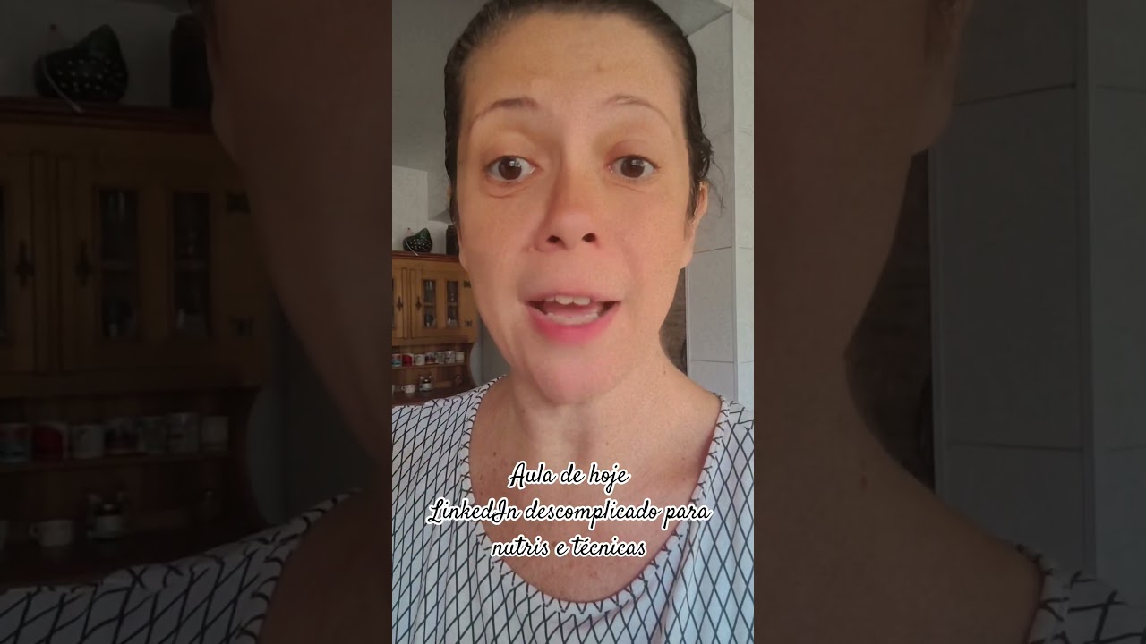 Aula hoje LinkedIn descomplicado para nutris e t&eacute;cnicas de nutri&ccedil;&atilde;o! Aproveita! #nutri
