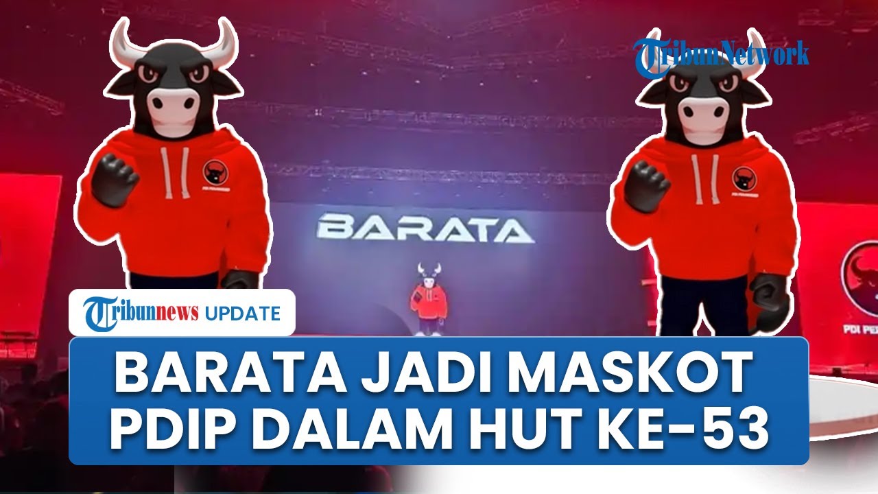 Resmi Meluncur! Barata Jadi Simbol Perjuangan Baru PDIP Bersama Rakyat di HUT ke-53
