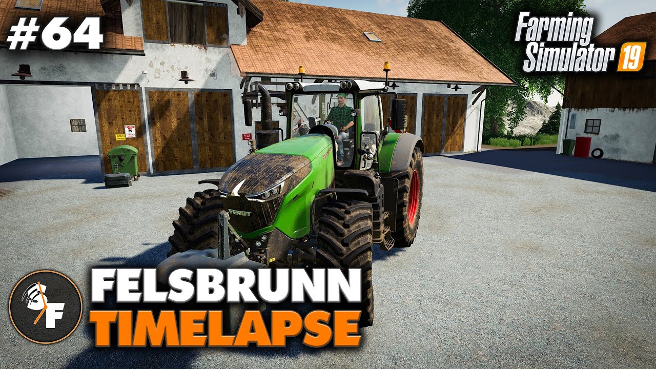 FS19 Timelapse Felsbrunn #64 Buying, Harvesting & Extending A New Field