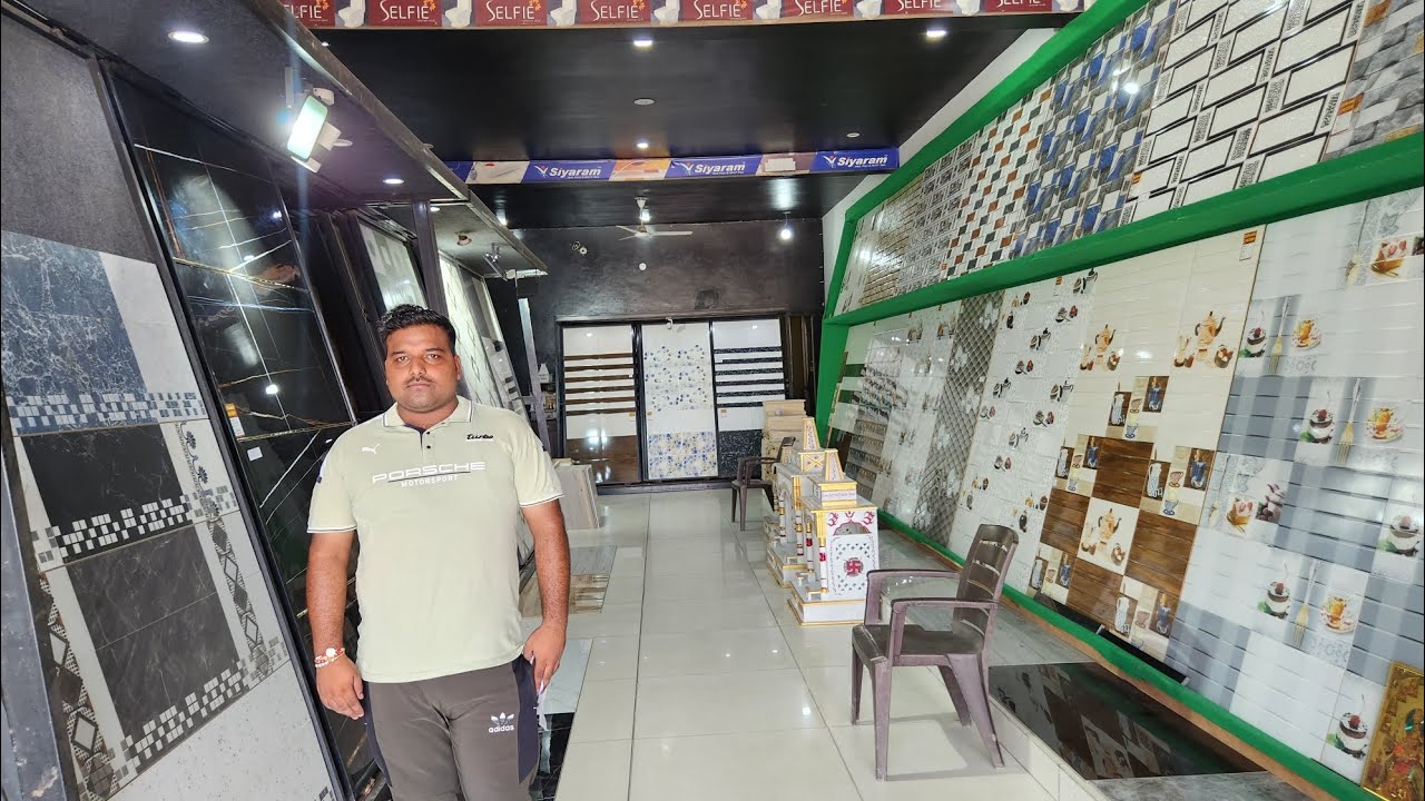 यहा से सस्ती टाइल्स गुजरात मे भी नही मिलेगी, mawana मे बन रही है टाइल्स ll