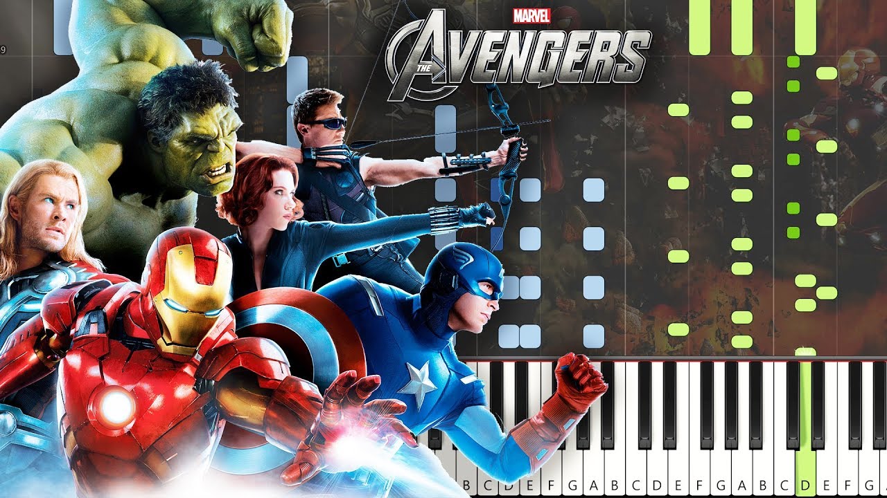 AVENGERS 4 - END GAME | PIANO COVER + SHEETS