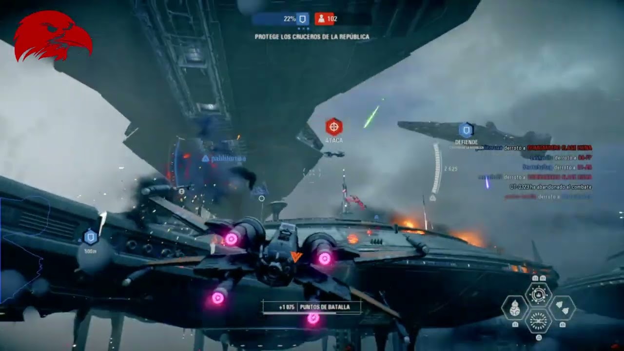 STAR WARS Battlefront 2 : Combate Estelar - Cazas Estelares de la República [Kamino]