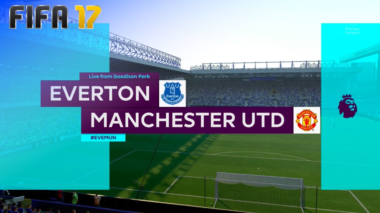 FIFA 17 - Everton vs. Manchester United @ Goodison Park