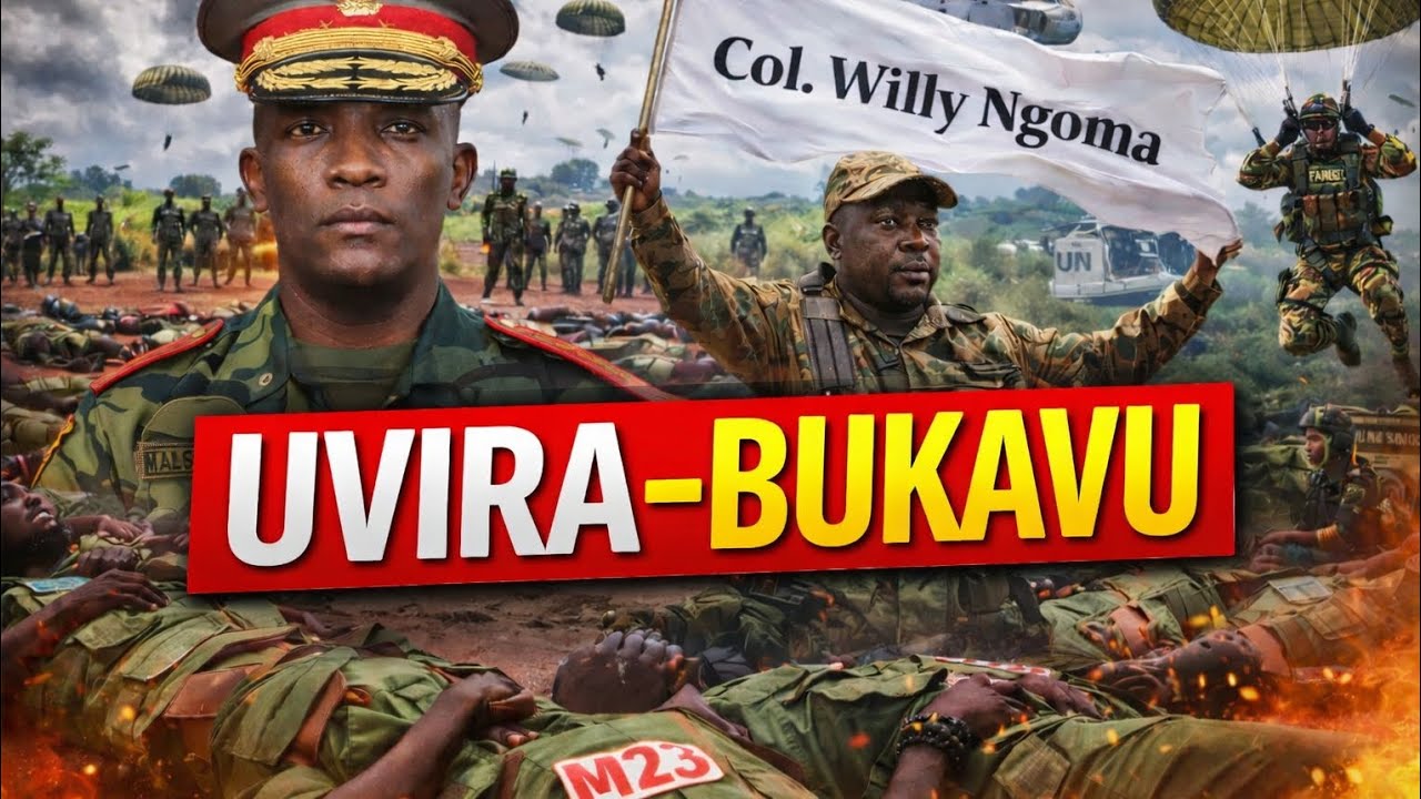 UYUMUGOROB WAZA BAFUNZE IMIHANDA UVIRA-BUKAVU,IGOMA HAMBUWE IKIZU AFC23 IJUGUNYAMO IMIRAMBO YABOYICA