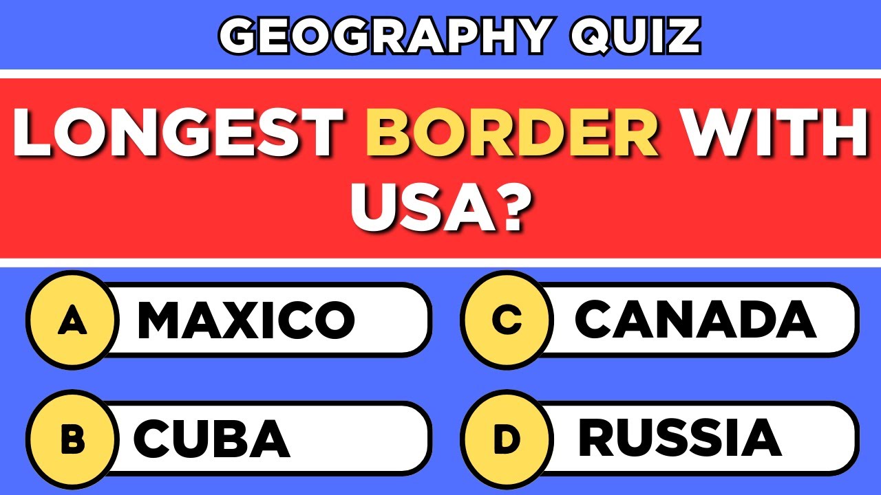Can You Beat This Geography Test? 🌎 40-Questions Geography Quiz Challenge  🧠