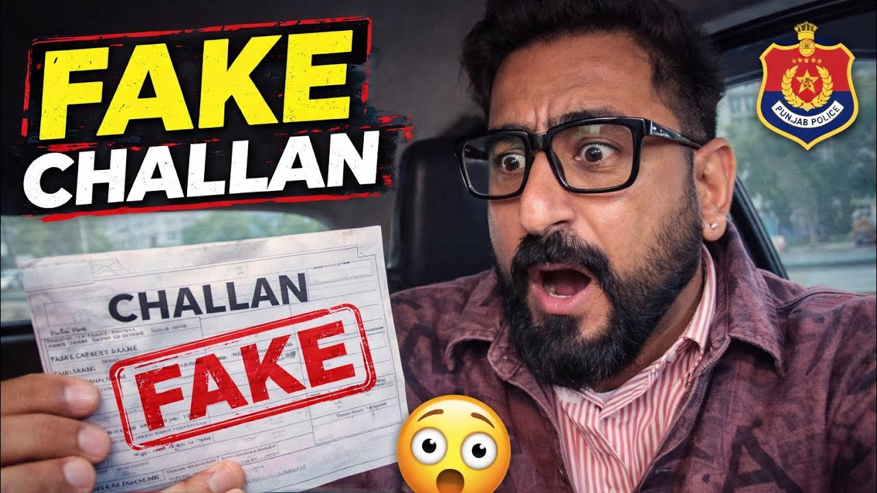 Fake Challan ka Message aya mere phone pe- Bas ese scams se bachna b zaruri h