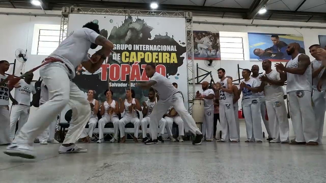Roda Capoeira Topazio - Final aula mestre Rudsob