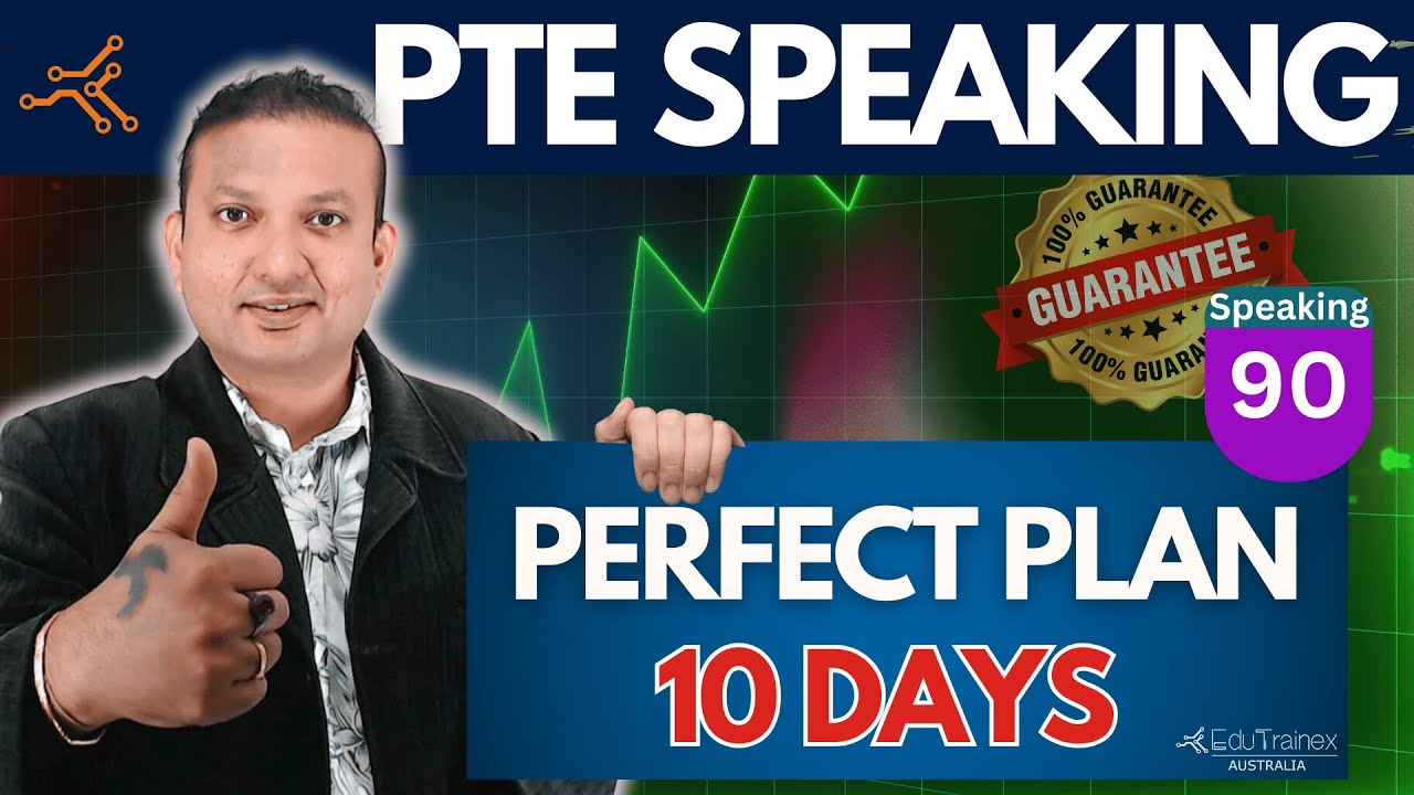 Leaked! 10 Day Plan for Perfect 90 in PTE Speaking - 2026 | Edutrainex