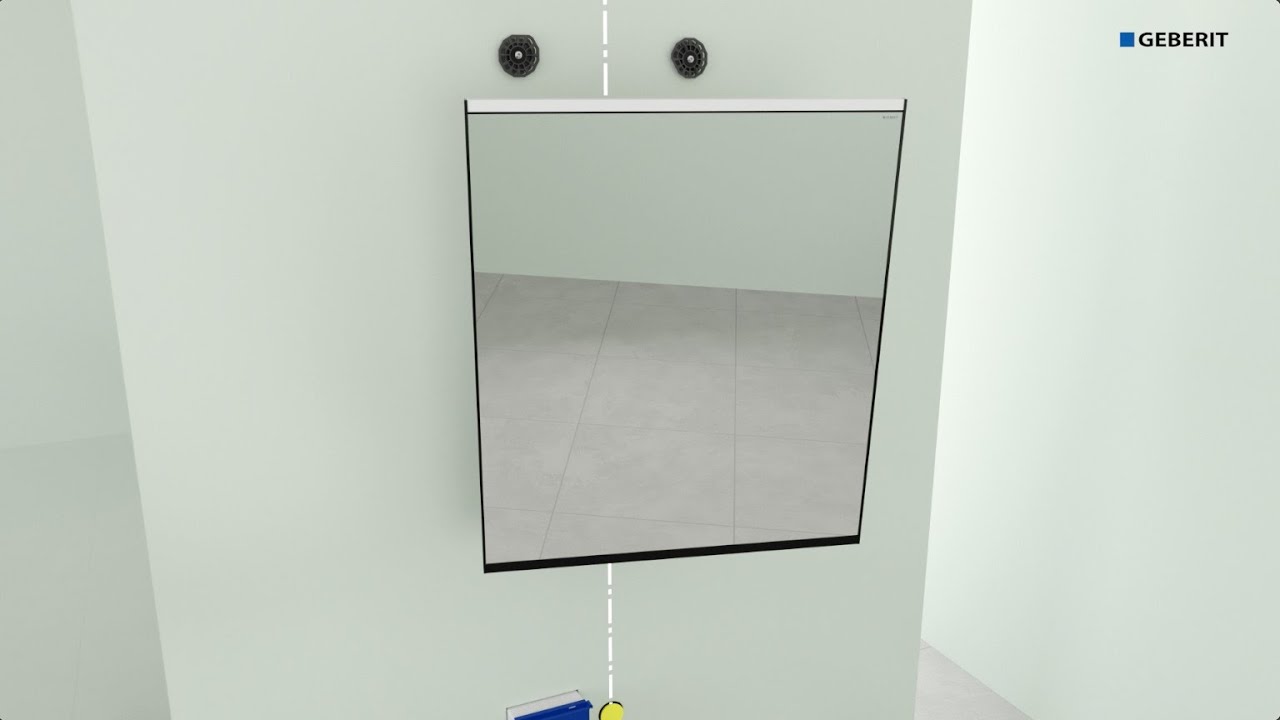 Geberit Option Mirror - Installation