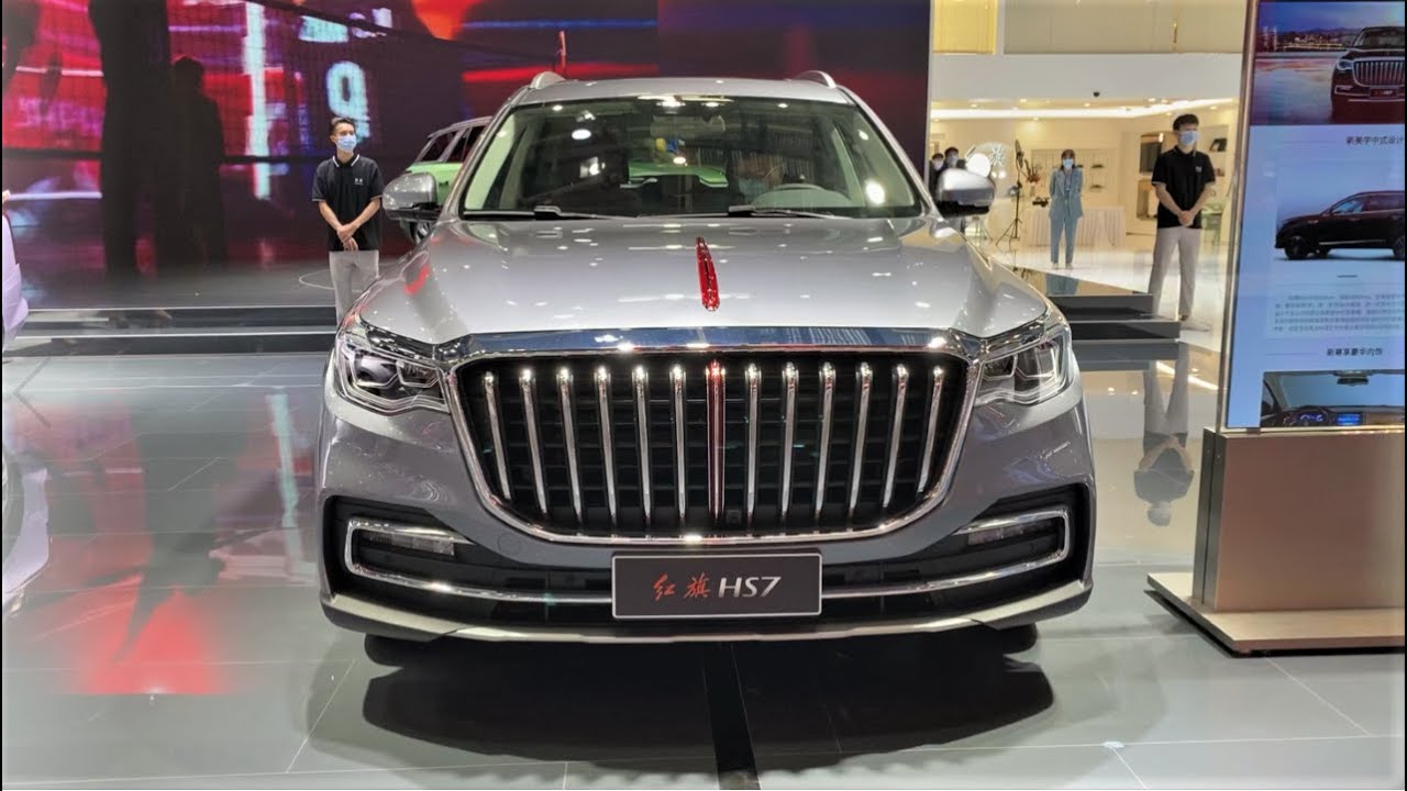 2021 FAW Hongqi HS7 Walkaround&mdash;2020 Beijing Motor Show&mdash;2021款红旗HS7，外观与内饰实拍