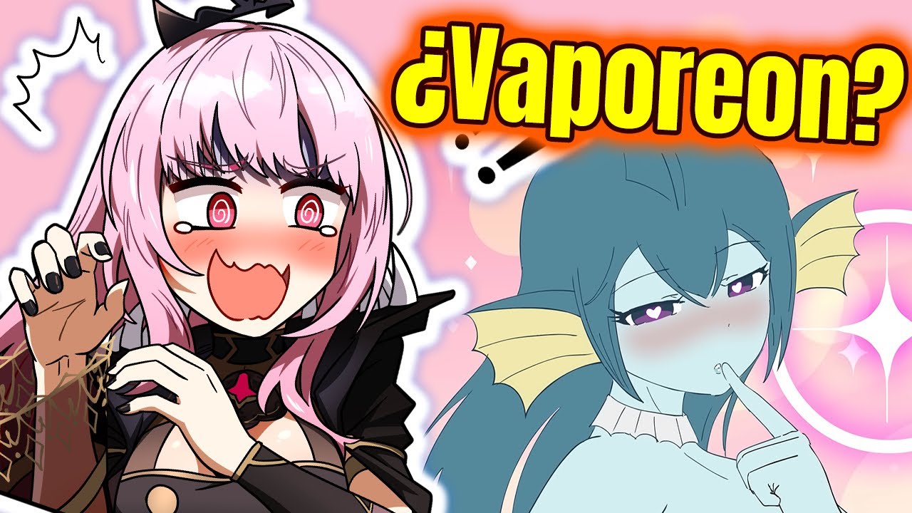 Calli lee el copypasta de Vaporeon en stream #moricalliope