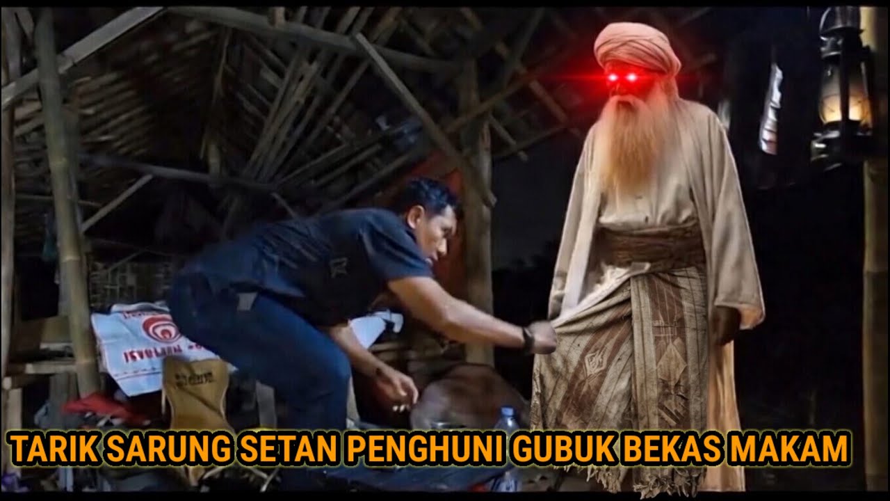 CAMPING HOROR: NEKAT TARIK SARUNG HANTU PENGHUNI GUBUK ANGKER