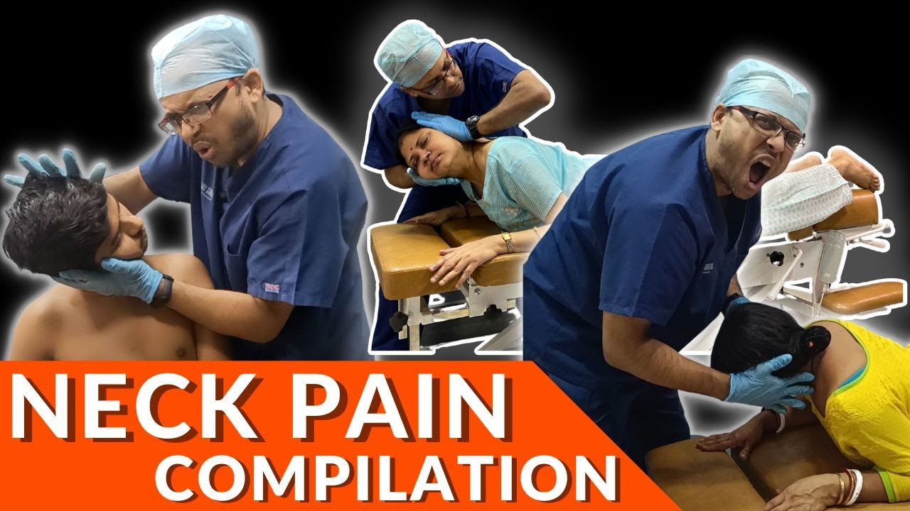 Neck, Ankle and back *CRACKING* Adjusting Compilation
