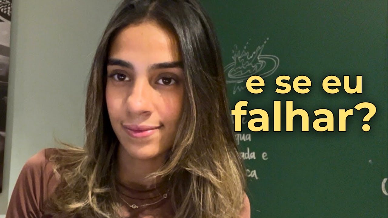 voltei a estudar pra vestibular (mesmo com medo de tentar de novo)