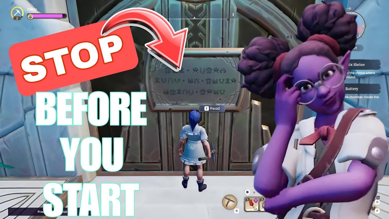 Things you should know Before Start Playing Palia | palia Tips & guide