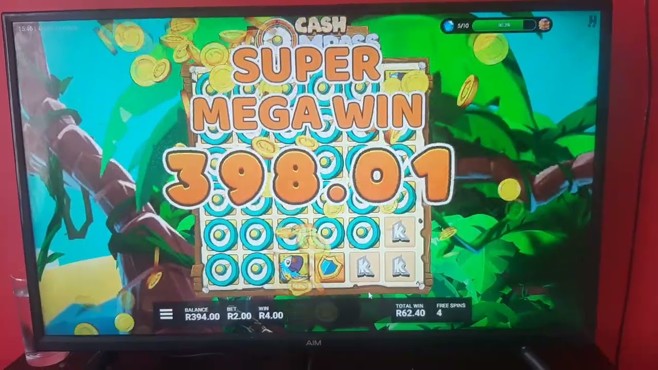 My big win on Cash Compass at last