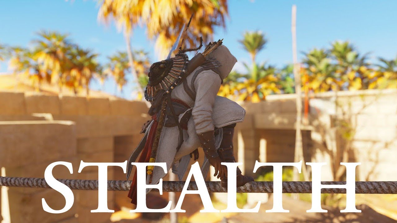 Protector Of Egypt | AC Origins Stealth Kills with Altair Outfit