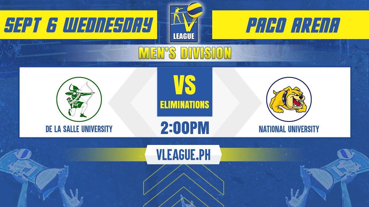 DLSU vs. NU | Game 19 | Eliminations | Men's Division | 2023 V-League Collegiate Challenge