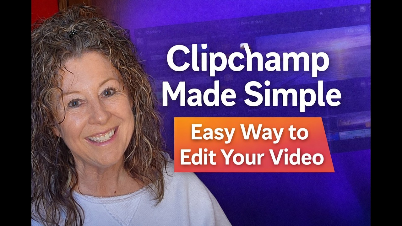 How to Upload and Edit a YouTube Video in Clipchamp | Beginner Tutorial