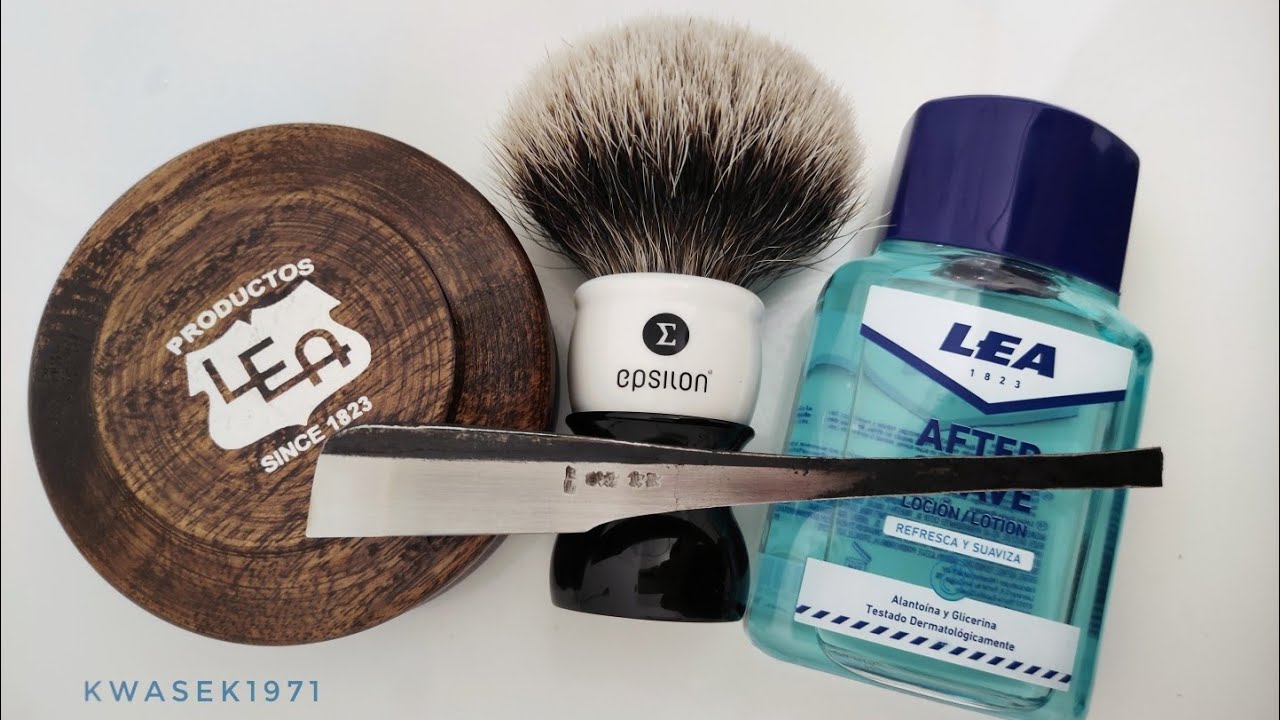 LEA SHAVING SOAP kamisori Tsurayuki NOS LEA aftershave EPSILON #128