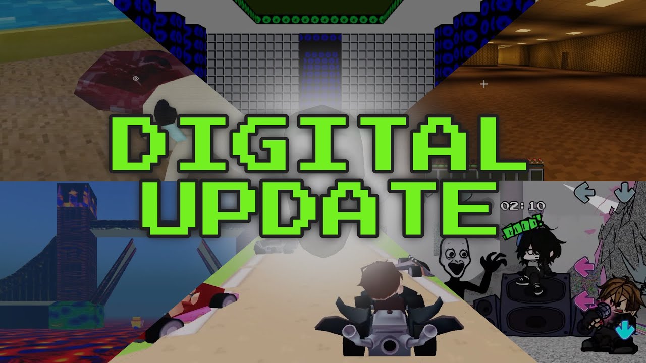 How to beat the DIGITAL UPDATE in Backrooms Redacted