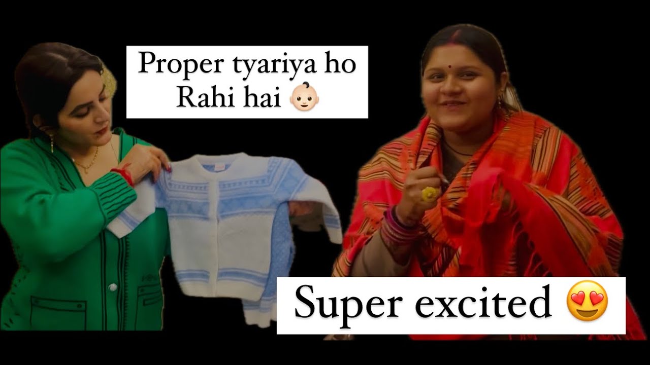Yadvi ki delivery date nazdeek hai❤️🧿 || uski teyari😘😍|| @soniathakurvlogs2122 ￼￼