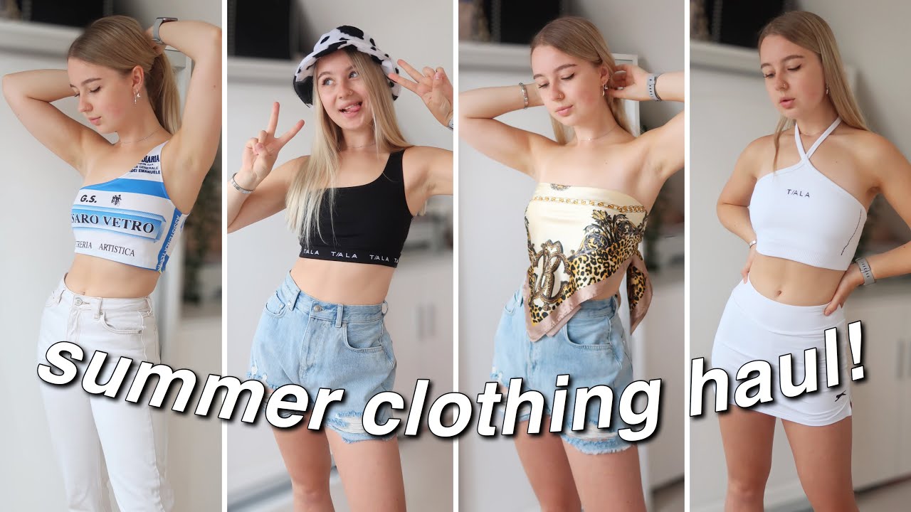 summer try on haul! | depop, vintage, TALA & more