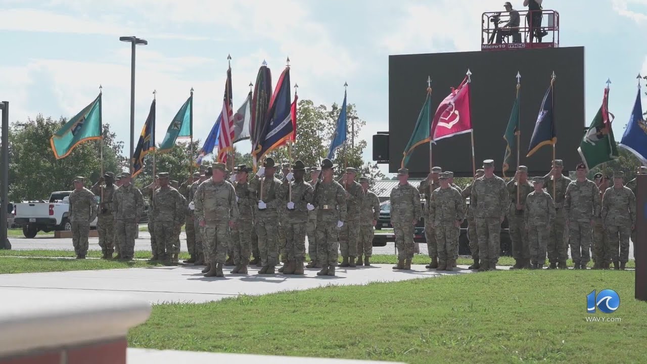 Inactivation ceremony held for TRADOC at Fort Eustis