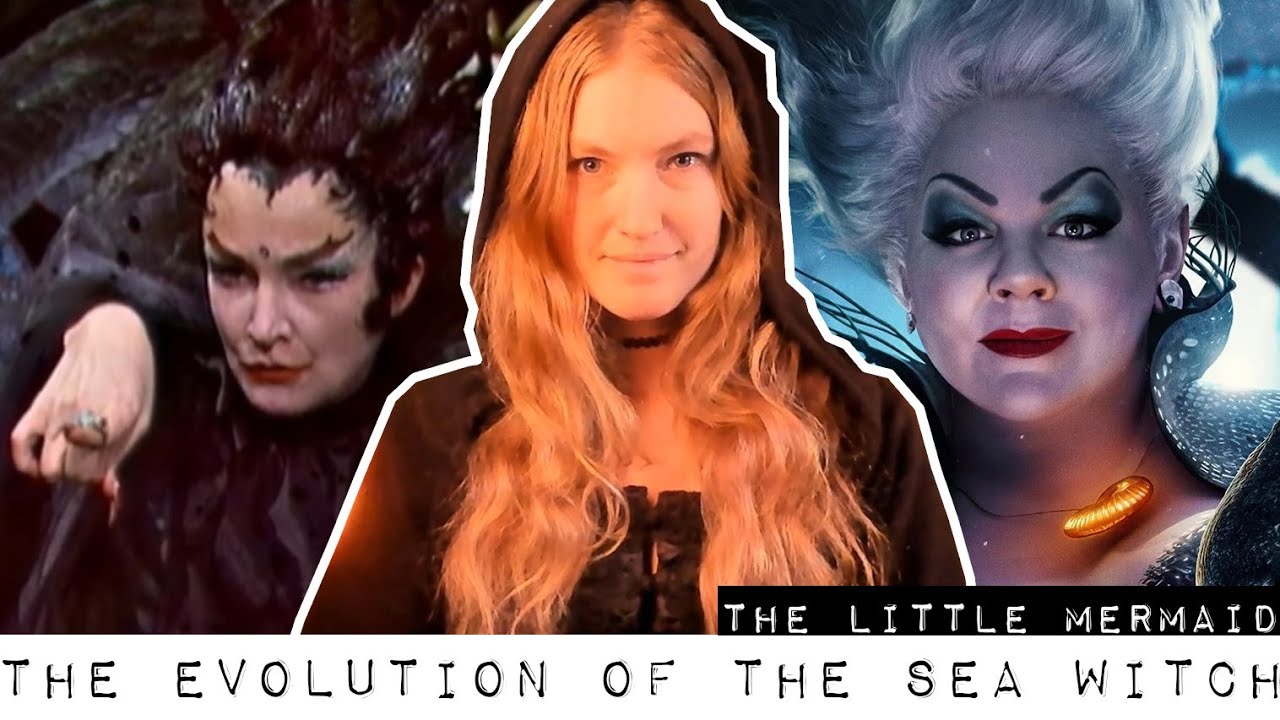 The Evolution of the Sea Witch | Witches of The Little Mermaid