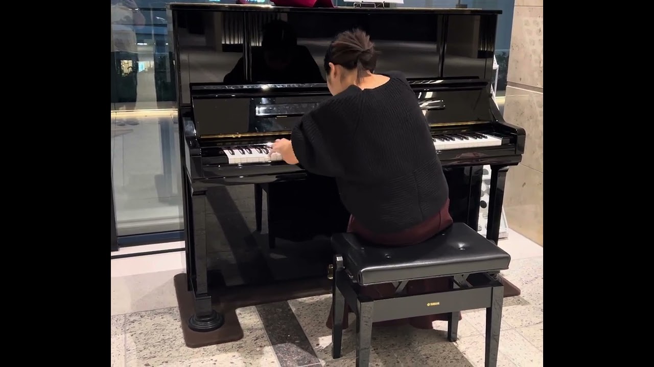 竹芝ポートシティでベートーヴェン悲愴3楽章を弾いてみた　Beethoven  Pathetique Sonata, 3rd MovementTakeshiba Street Piano 