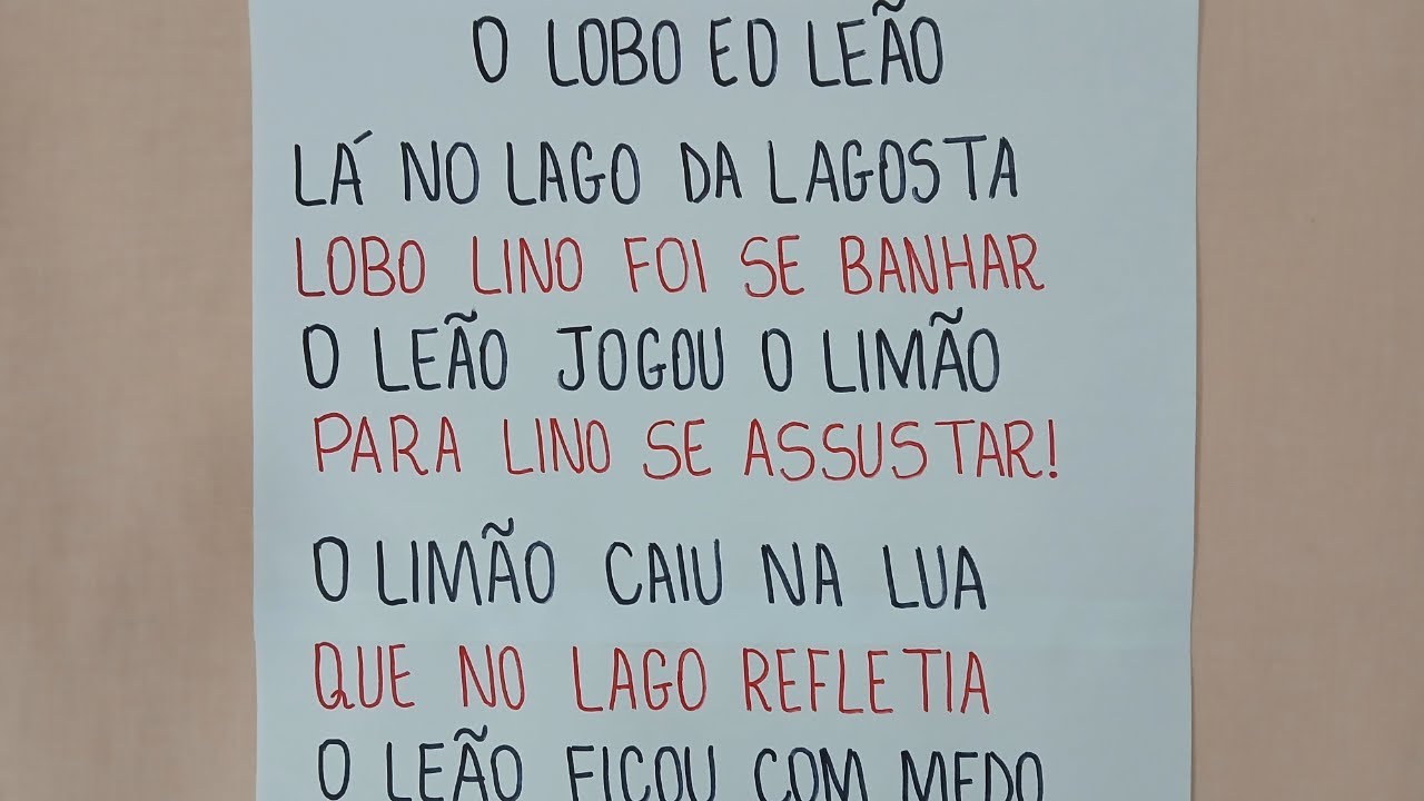 Aprendendo a Ler - Leitura - Vamos Aprender - Leitura de Texto  -Alfabetização - EJA
