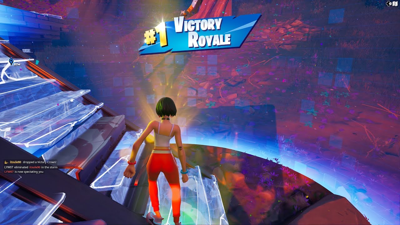 EVIE SKIN+HARLEY HITTER FORTNITE Solo Gameplay w/ VIBRANT VIBIN' Emote #EpicPartner