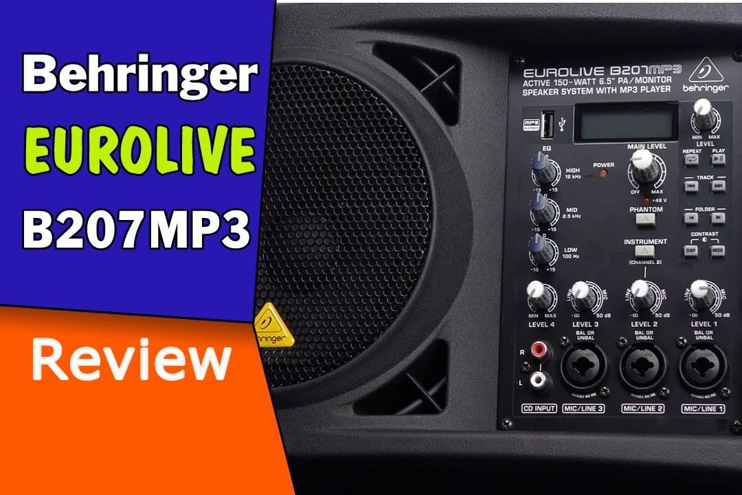 Behringer B207MP3: Is this the best compact PA system?