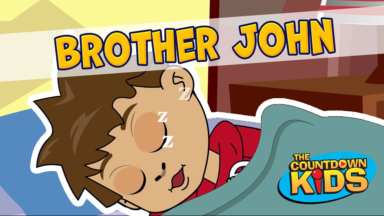 Brother John / Frère Jacques - The Countdown Kids | Kids Songs & Nursery Rhymes | Lyric Video