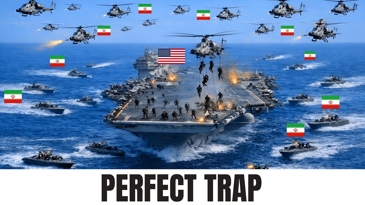 200 Iranian Quds Force SWARMED a U.S. Aircraft Carrier in Hormuz &ndash; The Perfect Trap