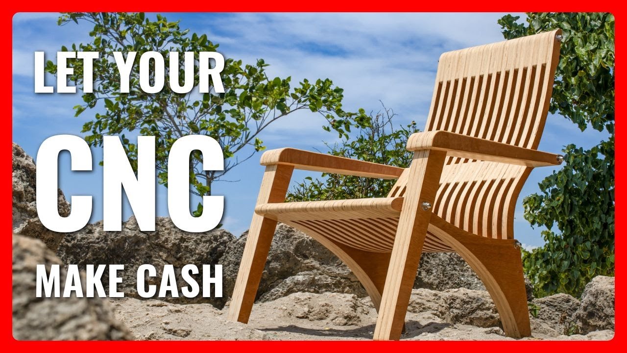Simba DIY Parametric CNC chair. Lean home fabrication business. Step-by-step build guide