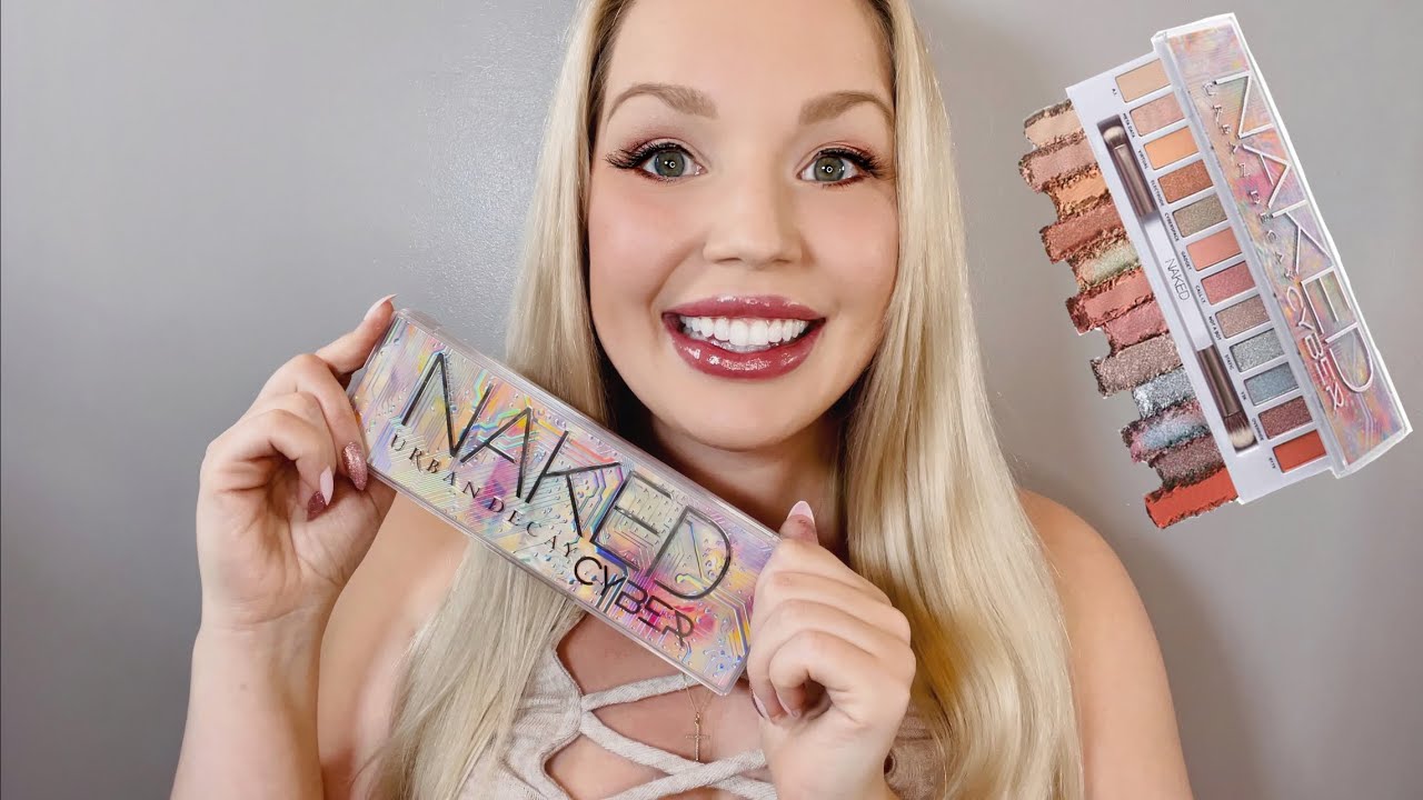 ASMR NEW URBAN DECAY NAKED CYBER PALETTE REVIEW